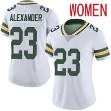 Women Green Bay Packers #23 Jaire Alexander Nike White Game NFL Jersey->women nfl jersey->Women Jersey
